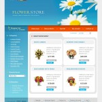 Mẫu website về hoa - flower