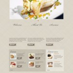 Mẫu website về món ăn, ẩm thực