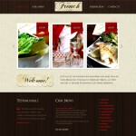 Mẫu website về ẩm thực
