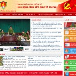 Thiết kế web tổng cục cảnh sát quản lý hành chính về ttatxh
