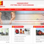 Thiết kế website phòng cháy chữa cháy, an ninh điện tử, camera quan sát công ty An Hà Hanagashi - Giao diện 2