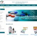 Thiết kế website Công ty CP Dược phẩm Quan Sơn